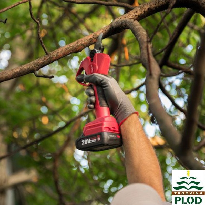 Škare vrtne baterijske Worcraft, 20V Li-Ion, rez do 30 mm, SET u kutiji - Slika 6