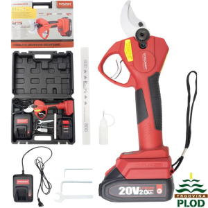 Škare vrtne baterijske Worcraft, 20V Li-Ion, rez do 30 mm, SET u kutiji